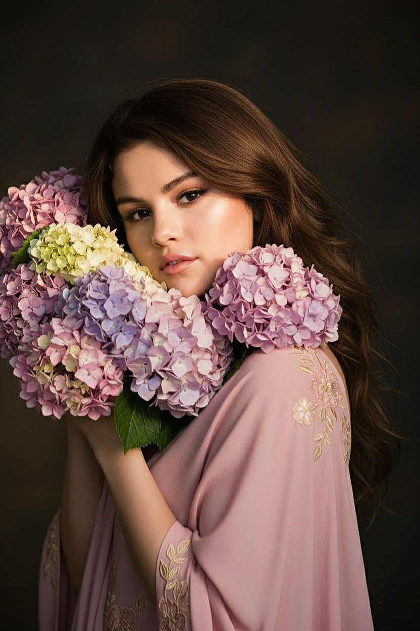 Outdoor modeling shoot with natural light and stylish pose